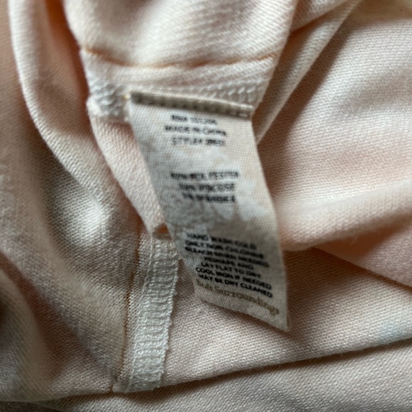 Soft Surroundings Yellow Floral V_ Neck Sweater Size M - Picture 4 of 5